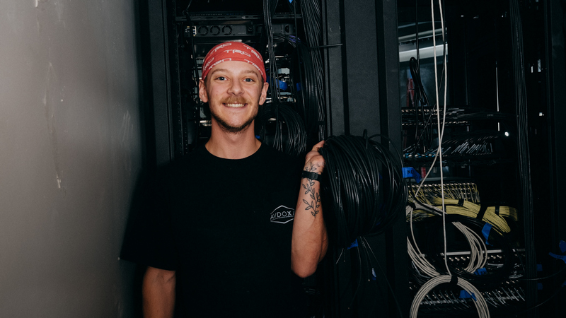 Our Story technician